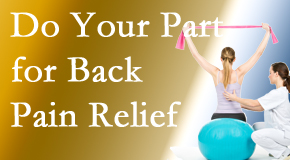Pensacola Spinal Rehab Center calls on back pain sufferers to participate in their own back pain relief recovery. 