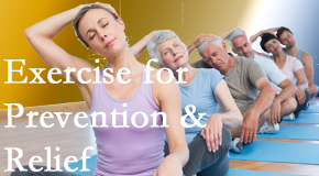 Pensacola Spinal Rehab Center suggests exercise as a key part of the back pain and neck pain treatment plan for relief and prevention.