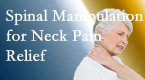 Pensacola Spinal Rehab Center delivers chiropractic spinal manipulation to decrease neck pain. Such spinal manipulation decreases the risk of treatment escalation.