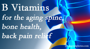 Pensacola Spinal Rehab Center shares new research regarding B vitamins and their value in supporting bone health and back pain management.
