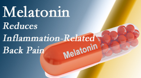 Pensacola Spinal Rehab Center presents new findings that melatonin interrupts the inflammatory process in disc degeneration that causes back pain.