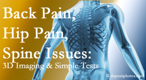 Pensacola Spinal Rehab Center examines back pain patients for various issues like back pain and hip pain and other spine issues with imaging and clinical tests that influence a relieving chiropractic treatment plan.