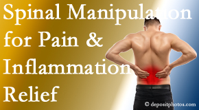 Pensacola Spinal Rehab Center shares encouraging news about the influence of spinal manipulation may be shown via blood test biomarkers.