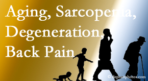 Pensacola Spinal Rehab Center lessens a lot of back pain and sees a lot of related sarcopenia and back muscle degeneration.