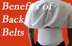 Pensacola Spinal Rehab Center uses the best of chiropractic care options to ease Pensacola back pain sufferers’ pain, sometimes with back belts.