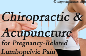 Pensacola chiropractic and acupuncture may help pregnancy-related back pain and lumbopelvic pain.