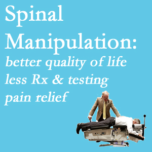 The Pensacola chiropractic care offers spinal manipulation which research is describing as beneficial for pain relief, better quality of life, and reduced risk of prescription medication use and excess testing.