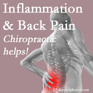 The Pensacola chiropractic care offers back pain-relieving treatment that is shown to reduce related inflammation as well.