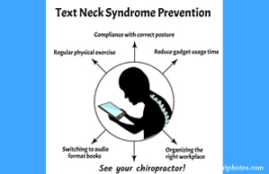 Pensacola Spinal Rehab Center presents a prevention plan for text neck syndrome: better posture, frequent breaks, manipulation.