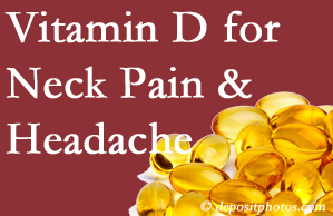 Pensacola neck pain and headache may gain value from vitamin D deficiency adjustment.