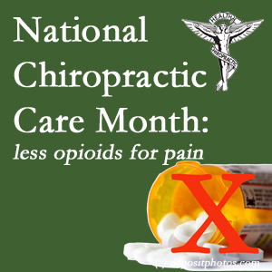 Pensacola chiropractic care is being celebrated in this National Chiropractic Health Month. Pensacola Spinal Rehab Center describes how its non-drug approach benefits spine pain, back pain, neck pain, and related pain management and even decreases use/need for opioids. 
